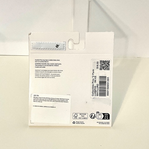 Lululemon Team Canada Olympic Celebration Pins 2 Pack - Picture 2 of 2